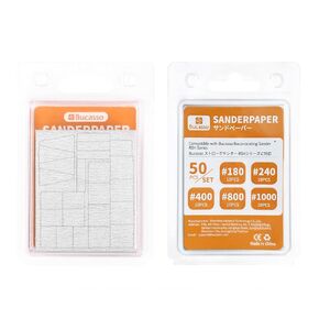 ورق الصنفرة لآلة الصنفرة الترددية RSH-1000، 180/240/400/800/1000 حصى كل 10 قطع مع كل 24 وسادة in Kuwait