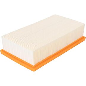 VF130H Flat Pleated HEPA Filter Compatible with Bosch VAC090 VAC140 Series Dust Extractors, Only for Dry-Vacuuming Use in Saudi Arabia