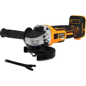 مطحنة زاوية لاسلكية 4-1/2 بوصة لبطارية DeWalt 18V/20V MAX، محرك بدون فرشاة 8500 دورة في الدقيقة مع 4 سرعات للتحكم، مثالية للقطع والطحن والتلميع (الأدوات فقط) in Kuwait