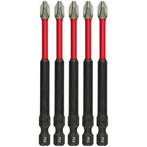 3-1/2 في فيليبس #2 لقمة طاقة Impact Duty تناسب أداة Milwaukee 48-32-4564 Shockwave، 5pk in Kuwait
