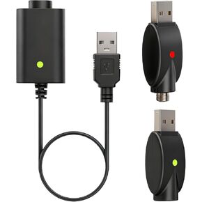 3 قطع كابل شحن USB لأقلام اللحام اللاسلكية المتوافقة، سلك شاحن بديل بمؤشر LED مع تصميم شحن واقٍ، أسود in Kuwait