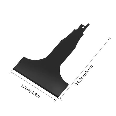2 Pcs Reciprocating Saw Scraper Blade, Scraping Tool Attachment for Reciprocating Saws, High Carbon Steel Tile Cleaning Tool for Removing Tile, Linoleum, Adhesives, Mastics, and More in Kuwait