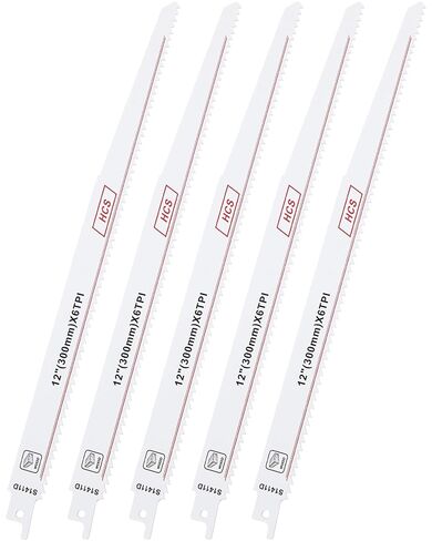 شفرات منشار ترددية 5 عبوات، شفرات منشار تشذيب لتقليم الأشجار، شفرات منشار للفروع والأطراف والجذور والخشب الأخضر، شفرات قطع الخشب سريعة القطع، 9 بوصة in Kuwait