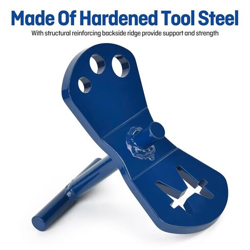 Universal Ground Rod Driver & Puller for 1/2" 5/8" 3/4" Grounding Rod, Rebar,T Post Use with Tube Drill (Driver & Puller Tool) in Saudi Arabia