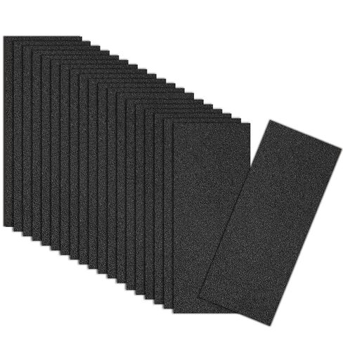 10-Sheets 500 Grit Sandpaper, 9 x 11 Inch Wet Dry Sand Paper Assortment Pack, Silicon Carbide Abrasive Sanding Sheets for Automotive Car Paint Metal Wood Furniture Crafts Polishing in Saudi Arabia