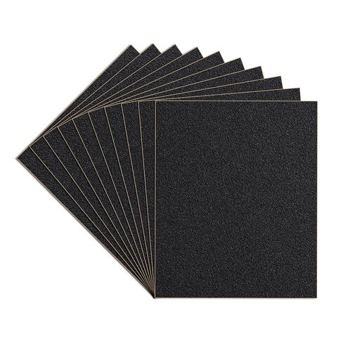 10-Sheets 500 Grit Sandpaper, 9 x 11 Inch Wet Dry Sand Paper Assortment Pack, Silicon Carbide Abrasive Sanding Sheets for Automotive Car Paint Metal Wood Furniture Crafts Polishing in Saudi Arabia