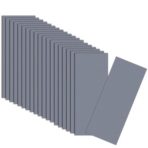 10-Sheets 500 Grit Sandpaper, 9 x 11 Inch Wet Dry Sand Paper Assortment Pack, Silicon Carbide Abrasive Sanding Sheets for Automotive Car Paint Metal Wood Furniture Crafts Polishing in Saudi Arabia