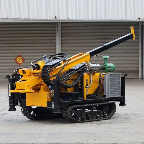 Precision Hydraulic Core Driller, Crawler Drilling Machine for Quality Assurance, Suitable for Infrastructure Inspection and Core Sample Integrity Testing Projects in Kuwait