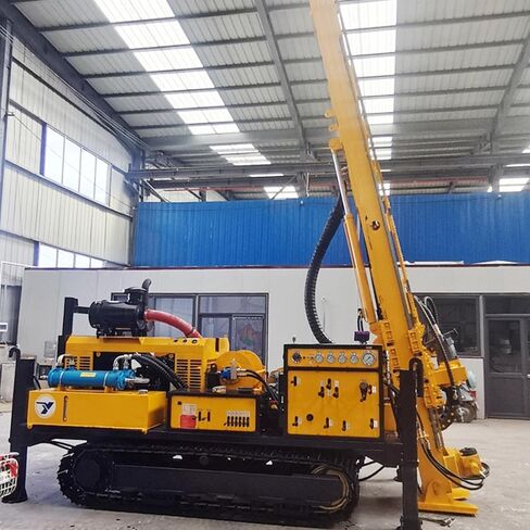 Crawler Full Hydraulic Core Drill, All Terrain Drilling Machine for Remote Exploration, Ideal for Wilderness Geology Survey and Core Sampling Projects in Kuwait