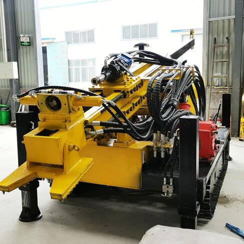 Crawler Full Hydraulic Core Drill, All Terrain Drilling Machine for Remote Exploration, Ideal for Wilderness Geology Survey and Core Sampling Projects in Kuwait