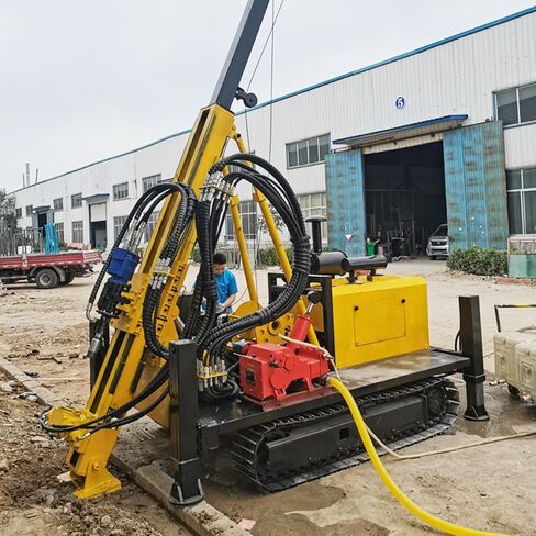 Crawler Full Hydraulic Core Drill, All Terrain Drilling Machine for Remote Exploration, Ideal for Wilderness Geology Survey and Core Sampling Projects in Kuwait