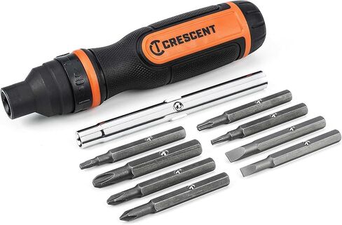 Crescent 6-in-1 Stubby Ratcheting Multi-Bit Driver in Kuwait