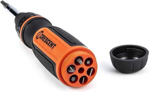 Crescent 6-in-1 Stubby Ratcheting Multi-Bit Driver in Kuwait