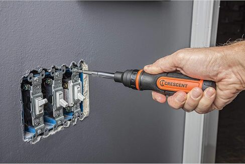 Crescent 6-in-1 Stubby Ratcheting Multi-Bit Driver in Kuwait