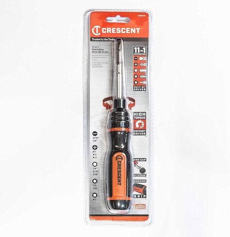 Crescent 6-in-1 Stubby Ratcheting Multi-Bit Driver in Kuwait