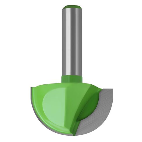 Core Box Router Bit 1.3 In, Round Nose For Woodworking, 0.3 In Shank, Cnc, Engraving in Kuwait