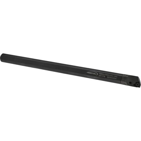 شريط مملة قابل للفهرسة من Hertel، HBBQ-C500L3، فتحة دقيقة 0.54 بوصة، يد يسرى، 8 بوصة OAL، قطر عرقوب 1/2 بوصة، أقصى عمق 5 بوصة، يستخدم إدراجات WPGT in Kuwait