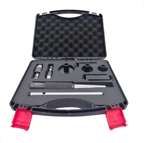 Buyohlic التنصت والتوسيع والخيوط مجموعة حامل قوالب Tailstock مع حقيبة بلاستيكية (Morse تفتق 3) in Kuwait