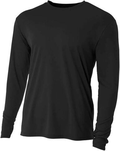Hardcore Mens Long-Sleeve UV Sun Protection T-Shirt | Light Weight Loose Fitting Quick-Dry Rash Guard in Saudi Arabia