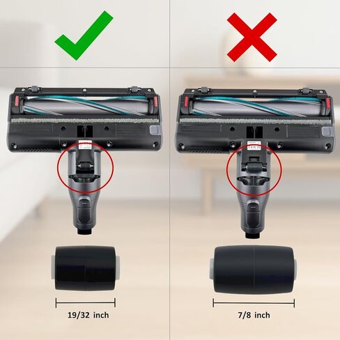 عجلة دوارة خلفية بديلة من SCREENTRONICS لرؤوس فرشاة Samsung Turbo Action Jet 60 Jet 70 Jet 75 Jet 75+ Jet 90 Series VCATAB90، VCASAB90 أدوات أرضية بمحرك ناعمة وسجاد in Kuwait