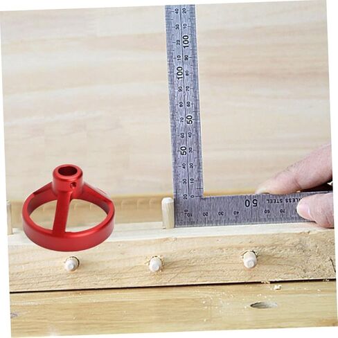 7pcs Metal Hole Puncher Woodworking Drilling Fixture for Precise Holes in Wood,Hole Drilling Positioning Kit,6/7/8/9/10mm in Kuwait