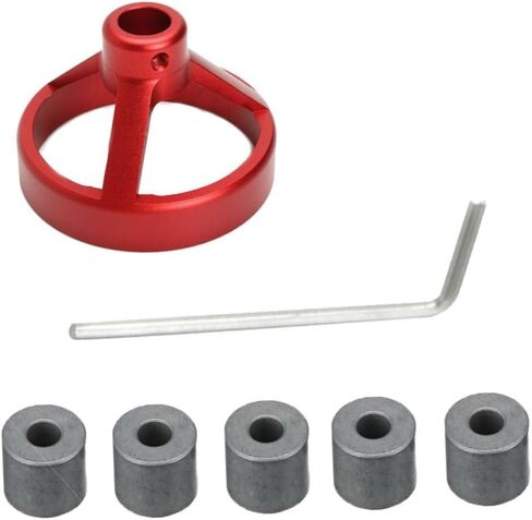 7pcs Metal Hole Puncher Woodworking Drilling Fixture for Precise Holes in Wood,Hole Drilling Positioning Kit,6/7/8/9/10mm in Kuwait