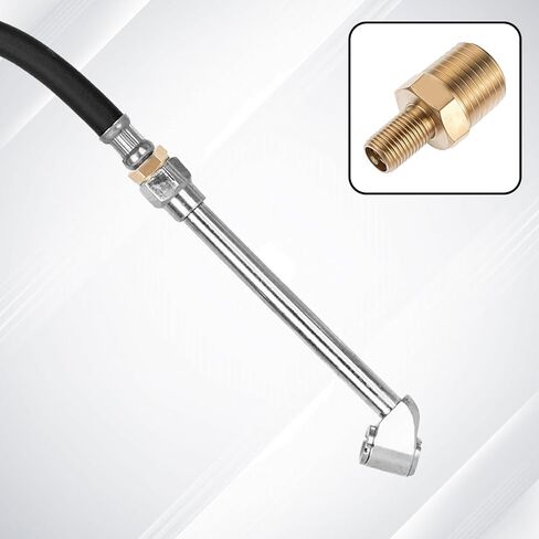 2pcs 1/4" NPT Tank Valve, Brass Schrader Valve Male Threads Standard Valves Core Using with Air Compressor Tanks in Kuwait
