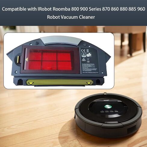 Dust Box Dust Bin Replacement Parts Compatible for IRobot Roomba 800 900 Series 870 860 880 885 960 Vacuum Cleaner Accessories in Kuwait