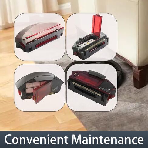 Dust Box Dust Bin Replacement Parts Compatible for IRobot Roomba 800 900 Series 870 860 880 885 960 Vacuum Cleaner Accessories in Kuwait