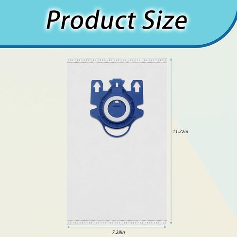 30 حزمة من أكياس مكنسة Airclean GN ثلاثية الأبعاد متوافقة مع سلسلة Miele Classic C1، Complete C1، Complete C2، Complete C3، S227/S240 S270 S400i S600 S2 S5 S8 in Kuwait