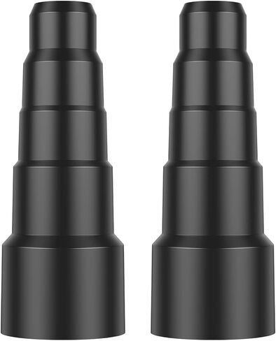 2 Pcs Universal Vacuum Hose Reducer Hose Adaptor Kit, Vacuum Cleaner Powe r Tool for Dust Extraction Vacuum Cleaner Conversion,5-Layer Vacuum Hose Connector 23/30/34/42/50mm(2 set) in Saudi Arabia