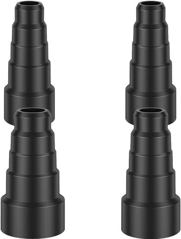 2 Pcs Universal Vacuum Hose Reducer Hose Adaptor Kit, Vacuum Cleaner Powe r Tool for Dust Extraction Vacuum Cleaner Conversion,5-Layer Vacuum Hose Connector 23/30/34/42/50mm(2 set) in Saudi Arabia