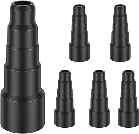 2 Pcs Universal Vacuum Hose Reducer Hose Adaptor Kit, Vacuum Cleaner Powe r Tool for Dust Extraction Vacuum Cleaner Conversion,5-Layer Vacuum Hose Connector 23/30/34/42/50mm(2 set) in Saudi Arabia