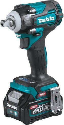 ماكيتا GWT05D 40V Max بدون فرش ليثيوم أيون 1/2 بوصة. مفتاح ربط لاسلكي بـ 4 سرعات مع مجموعة سندان الماسكة (2.5 Ah) in Kuwait