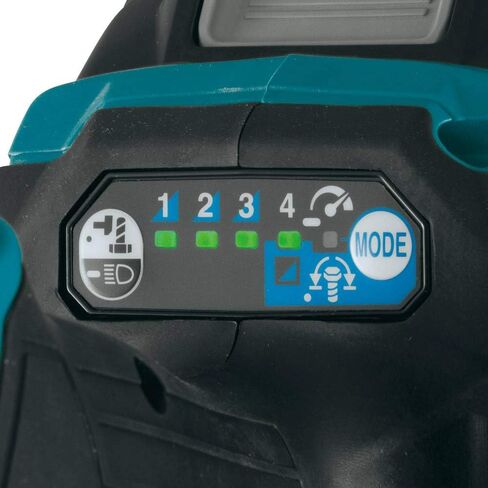 ماكيتا GWT05D 40V Max بدون فرش ليثيوم أيون 1/2 بوصة. مفتاح ربط لاسلكي بـ 4 سرعات مع مجموعة سندان الماسكة (2.5 Ah) in Kuwait