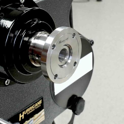 Hurricane Turning Tools, 3" Steel Faceplate For Wood Lathe, 1 1/4" x 8 TPI in Kuwait