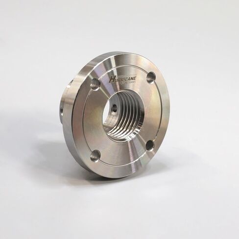 Hurricane Turning Tools, 3" Steel Faceplate For Wood Lathe, 1 1/4" x 8 TPI in Kuwait