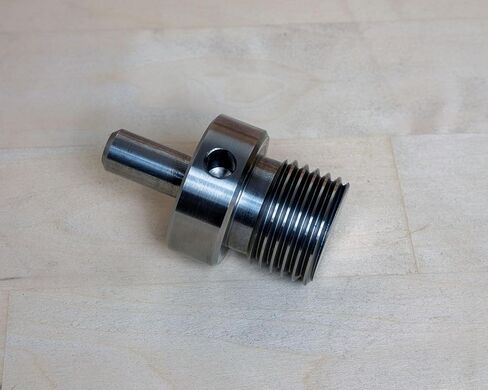 Chuck reversing adapter for wood turning lathe 1-1/4" x 8 TPI in Kuwait