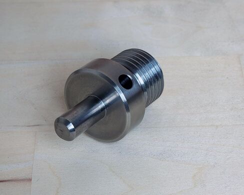 Chuck reversing adapter for wood turning lathe 1-1/4" x 8 TPI in Kuwait