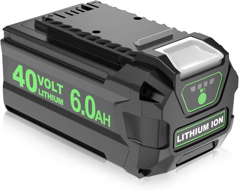6000mAh Lithium ion 29472 Replacement for Greenworks 40V Battery Compatible with Greenworks 40 Volt Battery 29472 29252 20202 22262 25312 25322 20642 22272 27062 21242 Tools (Not for Gen 1) (Black) in Kuwait