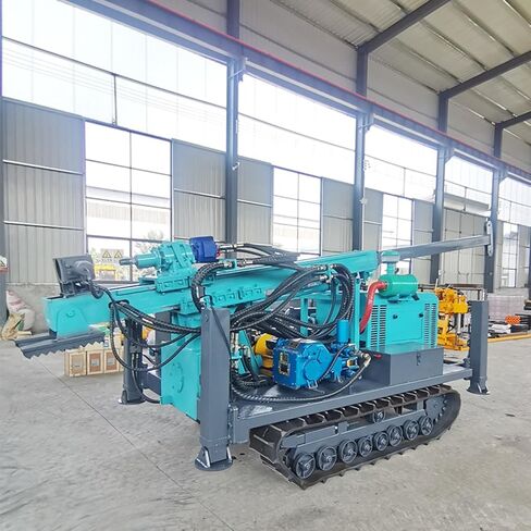 Crawler Mounted Core Driller, Hydraulic Drilling Machine for Deep Ground Investigation, Perfect for Remote Area Exploration and Core Drilling Projects in Kuwait