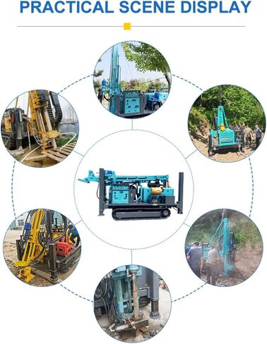 Crawler Hydraulic Exploration Driller, Core Drilling Machine for Engineering Projects, Suitable for Infrastructure Survey Geology Mapping and Subsurface Core Testing Projects in Kuwait