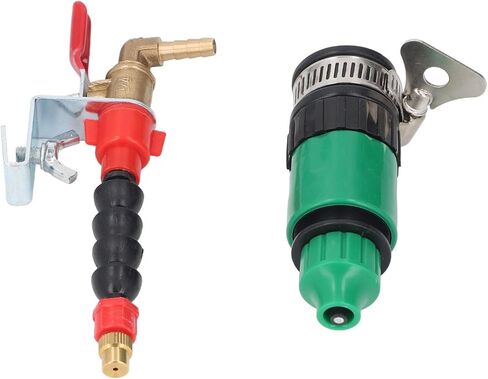 Aramox Flexible Plastic Nozzle Dust Removal System with Stainless Steel Globe Valve, ABS Material, Universal Water Sprayer for Effortless Cleaning in Kuwait