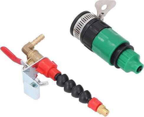 Aramox Flexible Plastic Nozzle Dust Removal System with Stainless Steel Globe Valve, ABS Material, Universal Water Sprayer for Effortless Cleaning in Kuwait