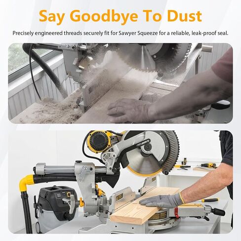 منشار طاولة تجميع الغبار، متوافق مع جهاز تجميع الغبار DeWalt AirLock-90 درجة، محول جامع لأدوات DWH161 وDCW210، متوافق مع ملحقات منشار طاولة Dewalt in Kuwait