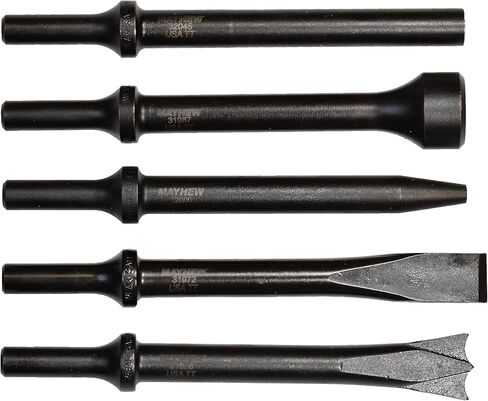 Mayhew Tools 32222 Pneumatic Tool Set, 5-Piece General, Black Oxide Finish in Saudi Arabia