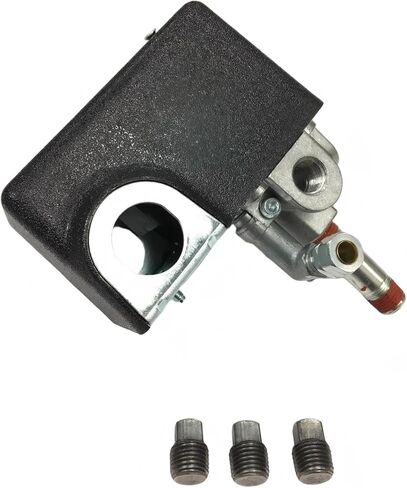 VP1055830 Air Compressor Pressure Switch with Unloader - for Champion Condor 11KCXEAFJ MDR 11/11 CC1019871 - Replacement Pressure Controller - 140-175 PSI, 26 Amps, 1/4" NPT 4 Port in Kuwait
