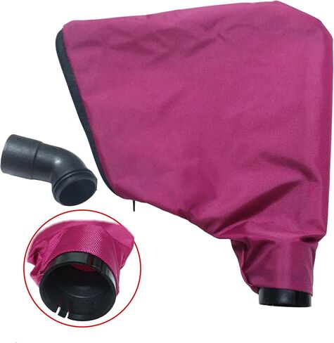 9403 9401Belt Sander Dust Collection Bag with Elbow, Nylon Zipper Dust Bag, Sanding Machine Dust Accessory in Kuwait