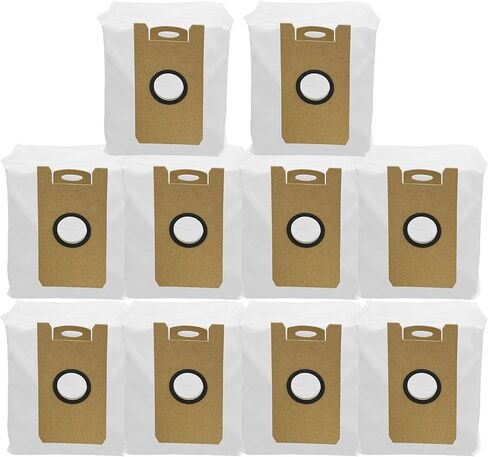 Replacement Dust Bgas for Ionvac SmartClean V4 Self Emptying Robot Vacuum Cleaner Accessories, Vacuum Bags 10pcs in Kuwait