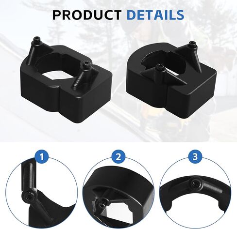 2025Upgraded version DCN45RN Vinyl Siding Adaptor Tip for Dewalt 20v Roofing Nailer Cordless DCN45RNB, DCN45RND1, DCN45RN (A&B style)2 Pack in Kuwait